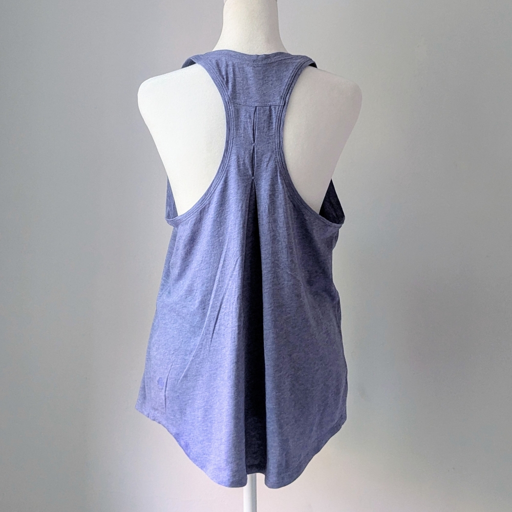 Lululemon Athletica Lavender Love Tank Pleated Airly Top For Workout